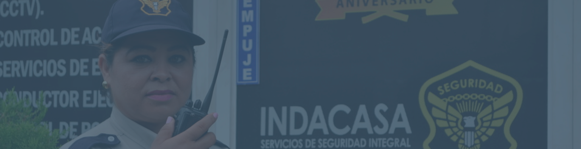 Banner de Top, Nosotros, INDACASA